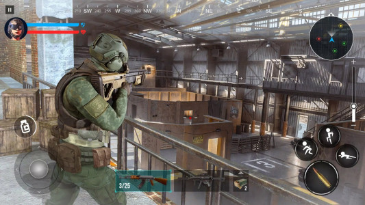 اسکرین شات 3 بازی Call of Warfare FPS War Game
