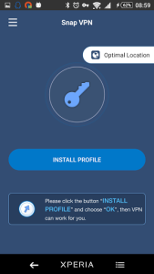 اسکرین شات 3 برنامه Snap VPN - Free VPN proxy