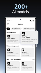 اسکرین شات 3 برنامه AI Chat Bot - Smart Assistant
