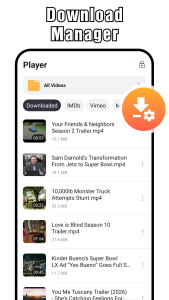 اسکرین شات 1 برنامه XA Downloader - Video Saver