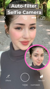 اسکرین شات 2 برنامه Beauty Camera Selfie Makeup