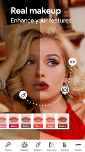اسکرین شات 1 برنامه Beauty Camera Selfie Makeup