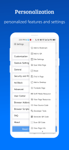 اسکرین شات 6 برنامه X Browser -Light & Super fast