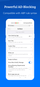 اسکرین شات 3 برنامه X Browser -Light & Super fast