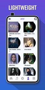 اسکرین شات 5 برنامه Xd Music: Offline Music Player