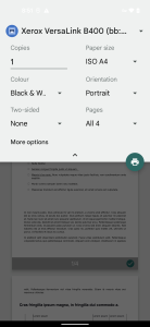 اسکرین شات 3 برنامه Xerox Print Service Plugin