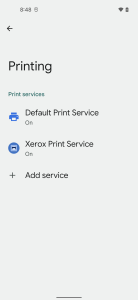 اسکرین شات 6 برنامه Xerox Print Service Plugin