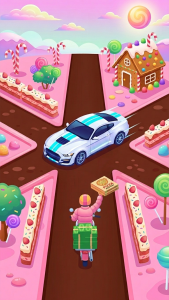 اسکرین شات 4 بازی Pizza Dash: Moto Delivery
