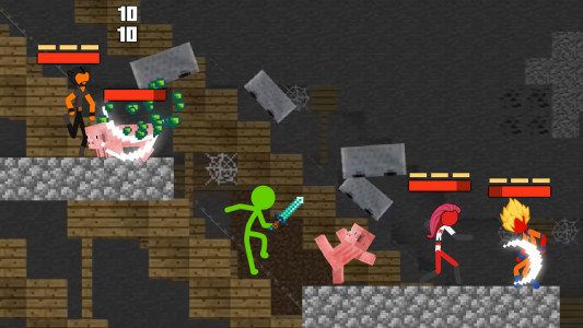 اسکرین شات 2 بازی Stick Combat: Craft War