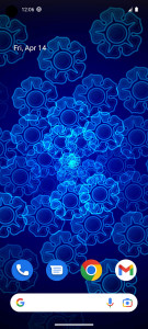 اسکرین شات 3 برنامه Neon Flower Live Wallpaper