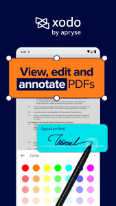 اسکرین شات 1 برنامه تبدیل عکس به PDF با Xodo PDF Reader & Editor