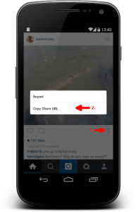 اسکرین شات 1 برنامه EasyDownloader for Instagram™