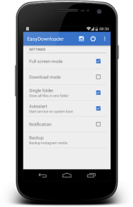 اسکرین شات 2 برنامه EasyDownloader for Instagram™