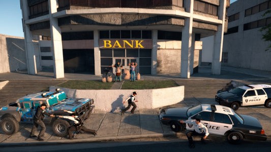 اسکرین شات 4 برنامه Police Car Game Simulator Cop