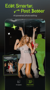 اسکرین شات 1 برنامه Hypic - Photo Editor & AI Art