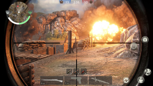 اسکرین شات 3 بازی WW2 Frontline 1942: War game