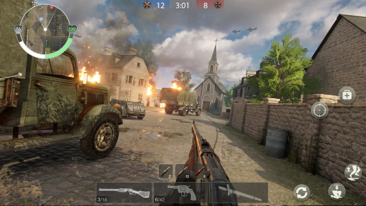 اسکرین شات 7 بازی WW2 Frontline 1942: War game