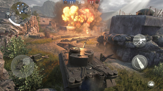 اسکرین شات 2 بازی WW2 Frontline 1942: War game