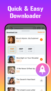 اسکرین شات 3 برنامه Xtra Downloader - Video Player