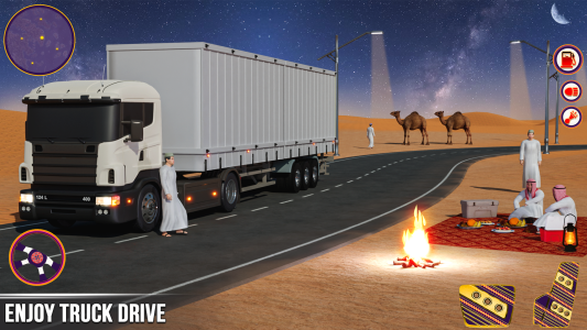 اسکرین شات 1 بازی Pak Truck Driving Games