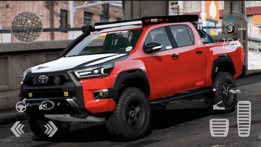 اسکرین شات 3 بازی Toyota Hilux Offroad Simulator