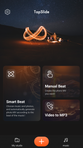 اسکرین شات 7 برنامه Music Video Maker - TapSlide