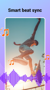 اسکرین شات 1 برنامه Music Video Maker - TapSlide