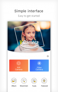 اسکرین شات 1 برنامه V Camera (وی کمرا)