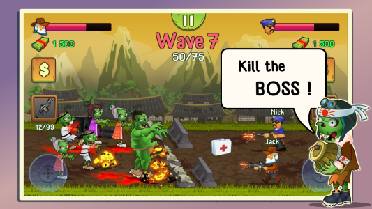 اسکرین شات 4 بازی Two guys & Zombies: Hotseat