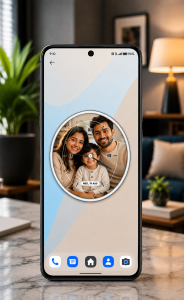 اسکرین شات 1 برنامه Analog Clock Live Wallpaper