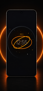 اسکرین شات 3 برنامه Digital Clock Live Wallpaper