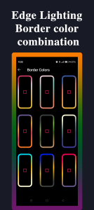 اسکرین شات 4 برنامه Edge Lighting-LED Borderlight