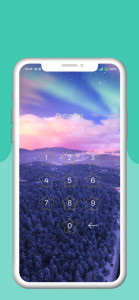 اسکرین شات 5 برنامه Keypad Lock Screen