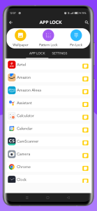 اسکرین شات 2 برنامه AppLock - Fingerprint