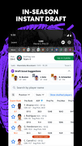 اسکرین شات 4 برنامه Yahoo Fantasy Sports: NFL, MLB