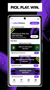 اسکرین شات 1 برنامه Yahoo Fantasy Sports: NBA, MLB