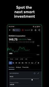 اسکرین شات 2 برنامه Yahoo Finance: Stocks & News