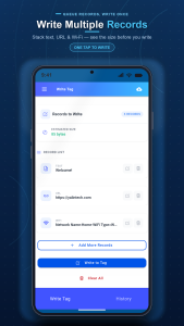 اسکرین شات 6 برنامه NFC Reader & Writer: Tag Scan