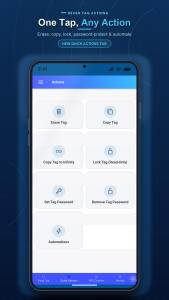 اسکرین شات 2 برنامه NFC Reader & Writer: Tag Scan