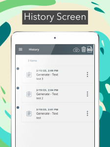 اسکرین شات 5 برنامه Barcode And QR Code Generator