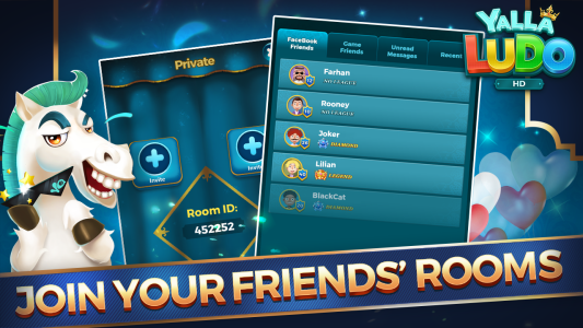 اسکرین شات 4 بازی Yalla Ludo HD