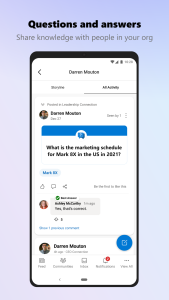 اسکرین شات 5 برنامه Viva Engage