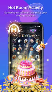 اسکرین شات 2 برنامه Mrhaba: Voice Chat Rooms