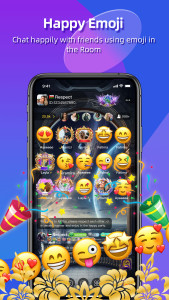 اسکرین شات 3 برنامه Mrhaba: Voice Chat Rooms