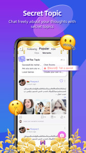 اسکرین شات 7 برنامه Mrhaba: Voice Chat Rooms