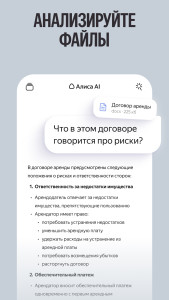 اسکرین شات 7 برنامه Alice AI