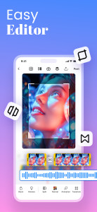 اسکرین شات 5 برنامه Zoomerang - Ai Video Maker