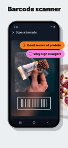اسکرین شات 4 برنامه AI Calorie Counter by Yazio