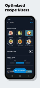 اسکرین شات 6 برنامه AI Calorie Counter by Yazio