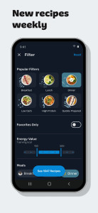 اسکرین شات 6 برنامه Yazio: AI Calorie Counter